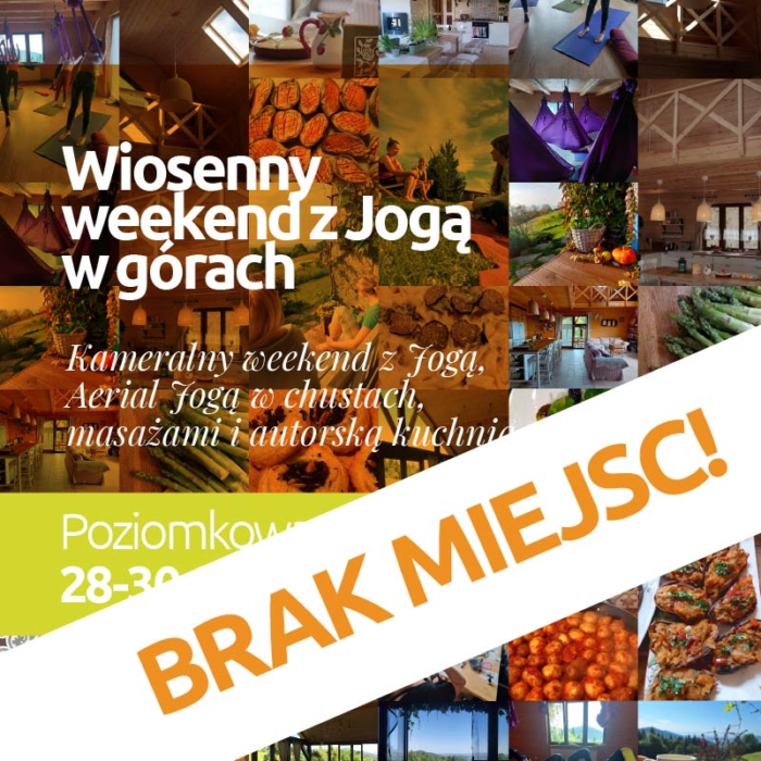 Wiosenny weekend z Jogą w górach <br>Poziomkowa Górka <br>28-30.03.2025